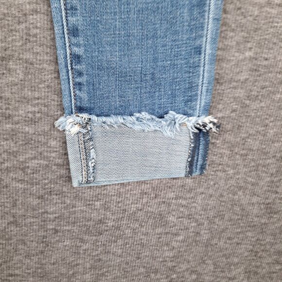 Kancan High Rise Ankle Skinny Distressed Medium Wash Jeans Size 1/24 25W - Picture 6 of 16